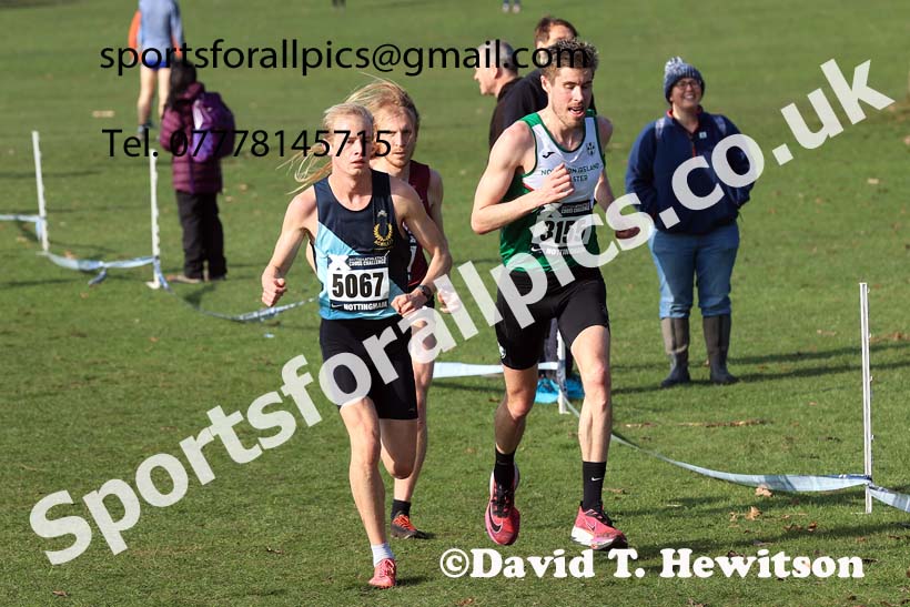 Senior Men, 2024 CAU Inter Counties Cross Country Champs., Wollaton Park, Nottingham. Photo: David T. Hewitson/Sports for All Pics